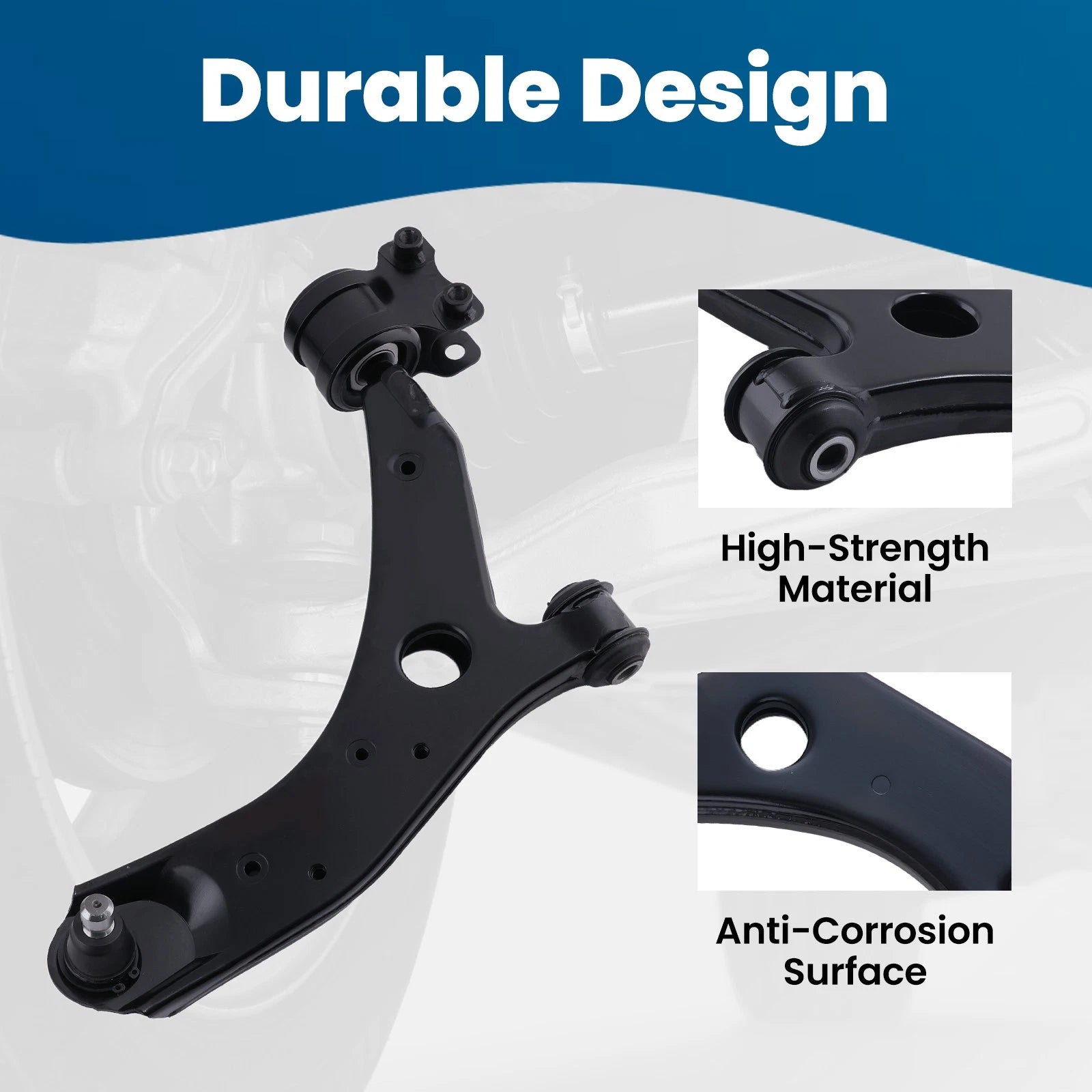 Lower Front Control Arms Stabilizer End Link Tie Rod for Mazda 3 (2007–2009)