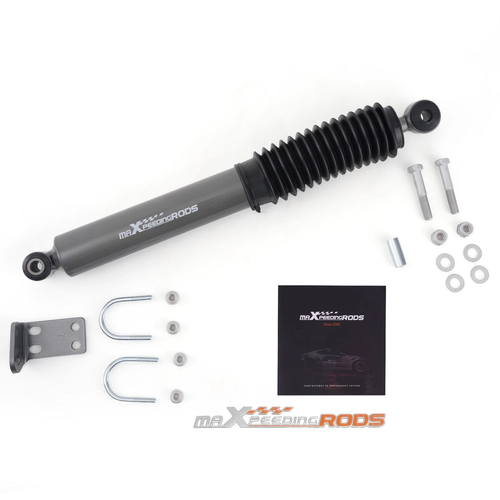 Steering Stabilizer with Mounting Brackets for Jeep Wrangler JK (2007–2018)