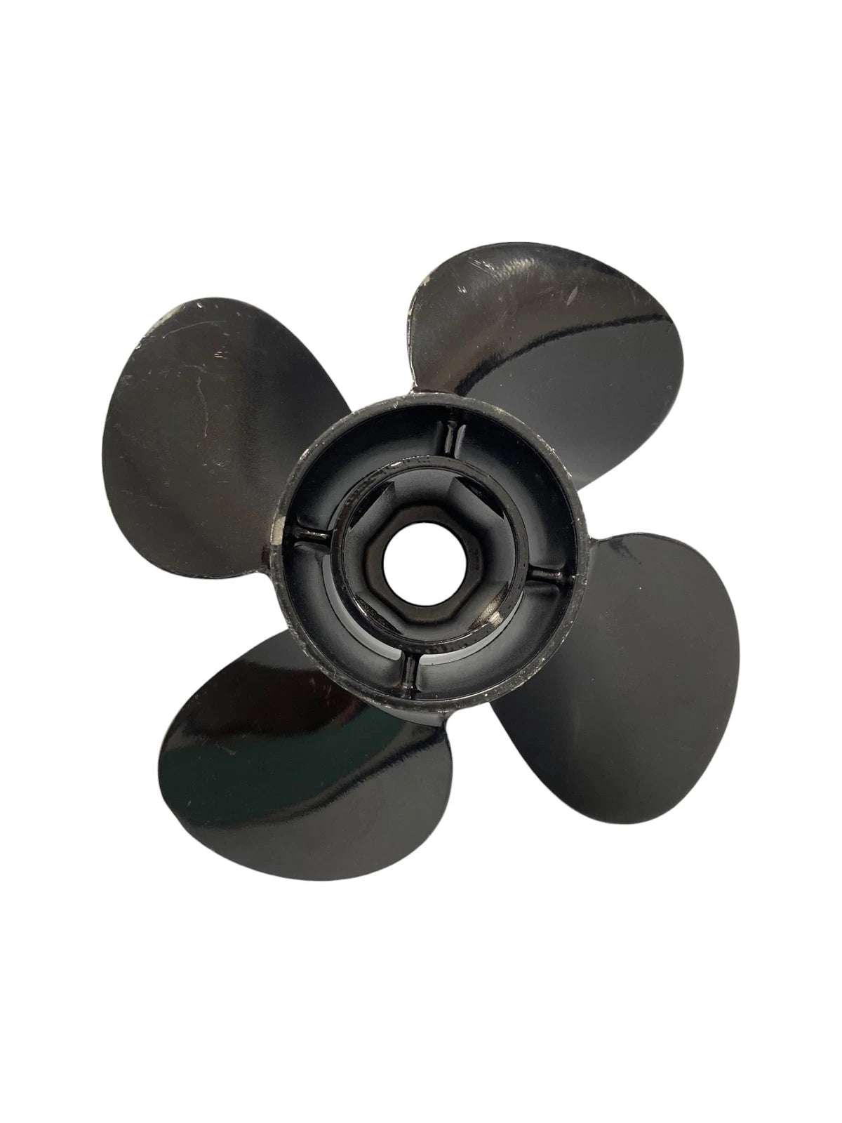 4-Blade Aluminum Propeller 12.5 X 19 RH for Mercury Marine (OEM 8M8026600)