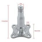 Weld-on E-Z Lube Round Spindle with Brake Flange for Trailer Axle (84)