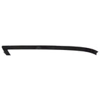 Replacement Black Painted TPO Plastic Passenger Side Front Bumper Cover Molding