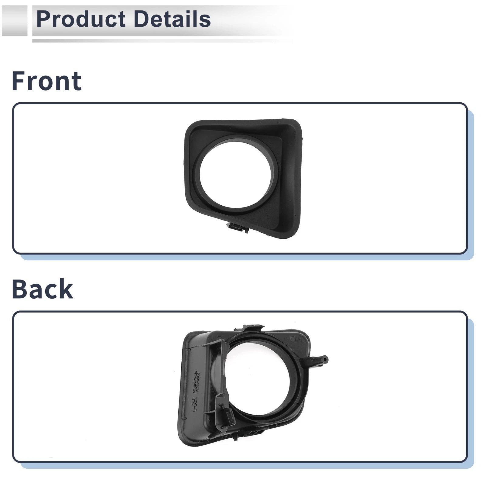 Fog Light Grill for Toyota Tundra (2014–2020) No. 521270C070