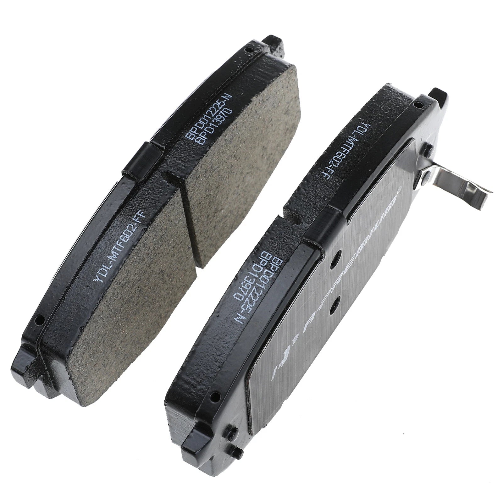 Set of 4 Front Ceramic Brake Pads for Hyundai Elantra (2009–2012) Kia Soul (2014–2016)