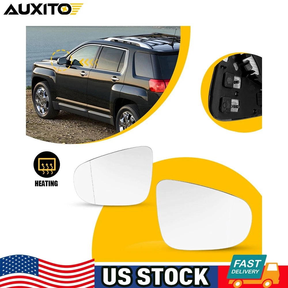 2X Heated Door Mirror Glass for VW Golf GTI MK6 (2010–2014)