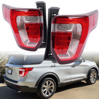 LED Tail Light Rear Brake Lamp Set for Ford Explorer (2016–2019) L+R
