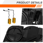 LED HID Projector Black Headlights for BMW 428I 430I 435I 440I M3 (2014–2020)