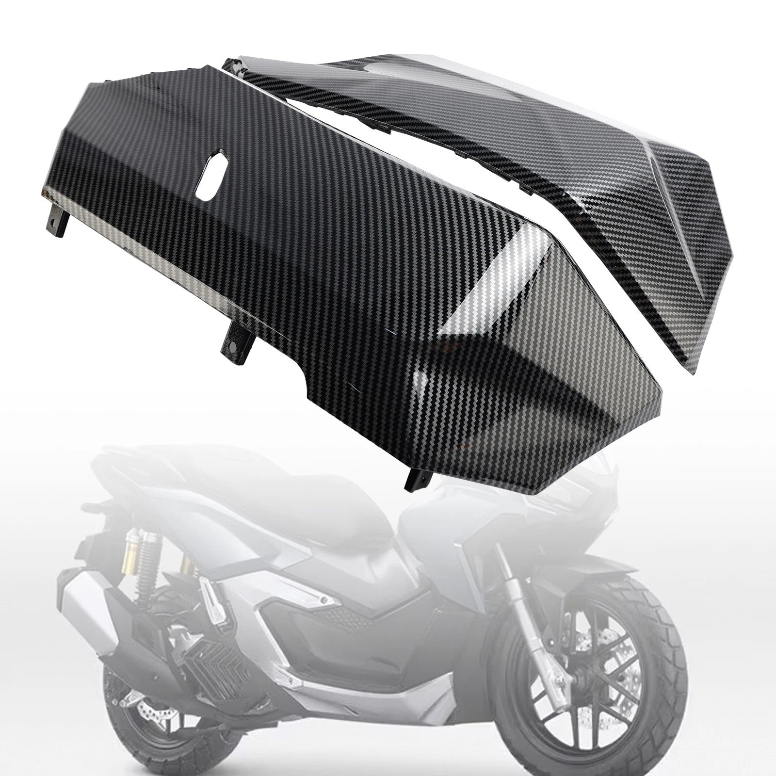 Side Pedal Cover Panel Fairing Cowl for Honda ADV 160 (2023–2024) Carbon