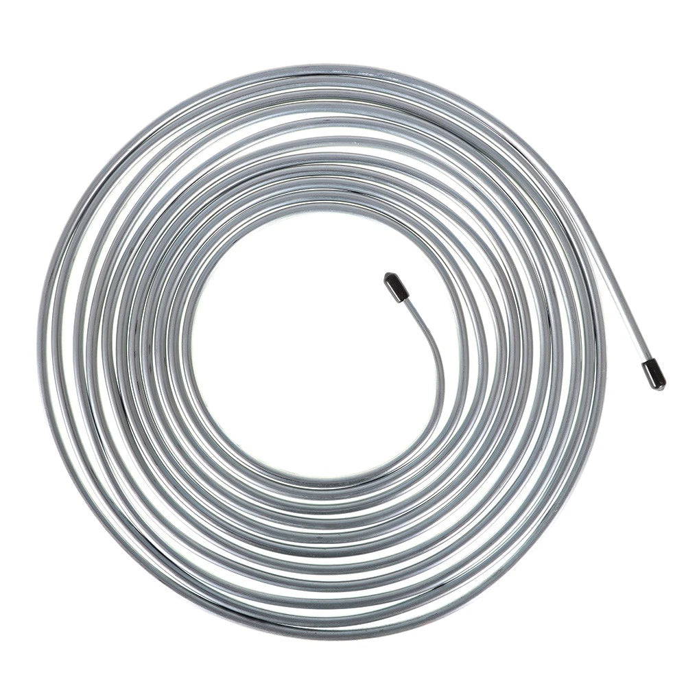 1PC 25 Ft Zinc-Coated Steel Brake Line Tubing Kit for Vehicles
