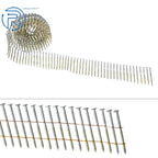 Siding Nails 1-1/4" .092" Full Round Head Ring Shank 3600 Count