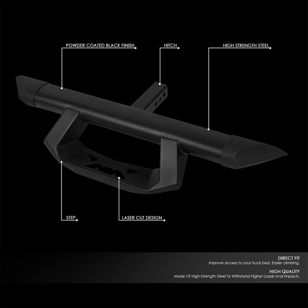 J2 39" Heavy Duty Steel Tow Hitch Step Bar for 2" Receiver (2010–2023)