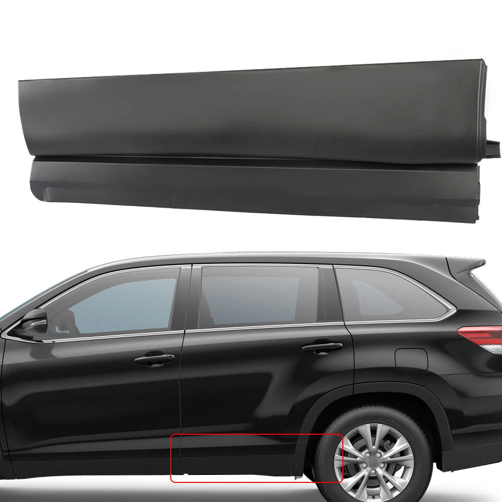 Left Rear Door Trim Rocker Molding for Toyota Highlander (2014–2019)