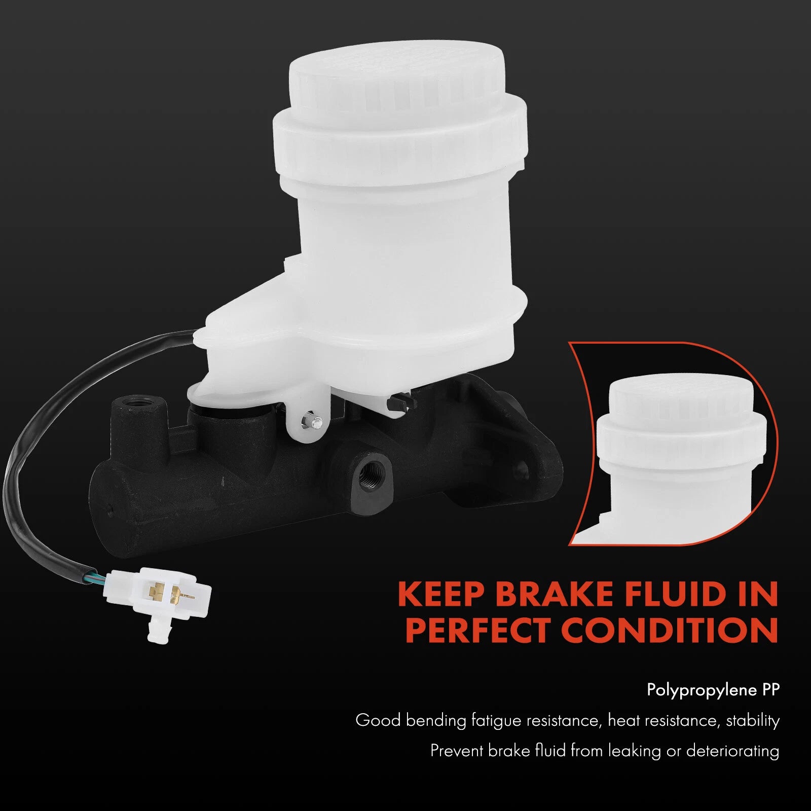 Brake Master Cylinder with Reservoir for Mitsubishi Mirage