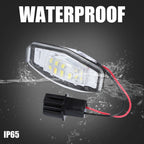 2X LED License Plate Light Assembly for Honda Accord, Acura 