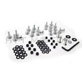 Fairing Bolts Kit Screws for Suzuki GSXR1000 (2003–2004) Silver Round