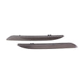Black Smoked Lens Rear Bumper Reflector Lenses for Ford Mustang (2015–2017)