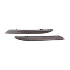 Black Smoked Lens Rear Bumper Reflector Lenses for Ford Mustang (2015–2017)
