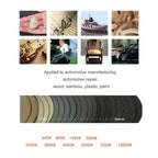 50pcs 3in Sanding Discs Pads 60-10000 Grit for Automotive Use