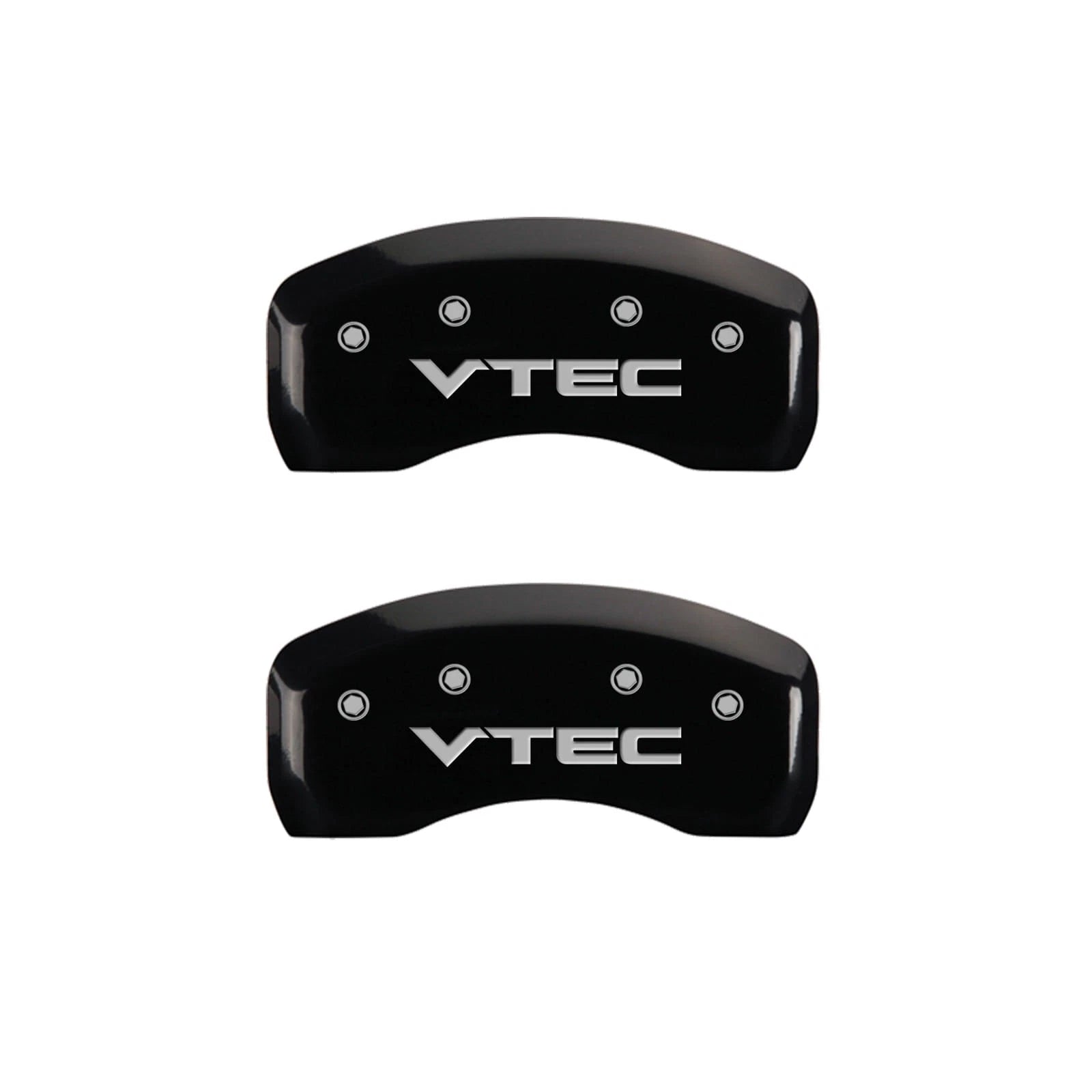 Set of 4 Caliper Covers Black VTEC for 2002–2003 Honda Civic Si