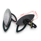 Mirror block base plate turn signal lens for Kawasaki ZX14 ZX14R (2006–2007)