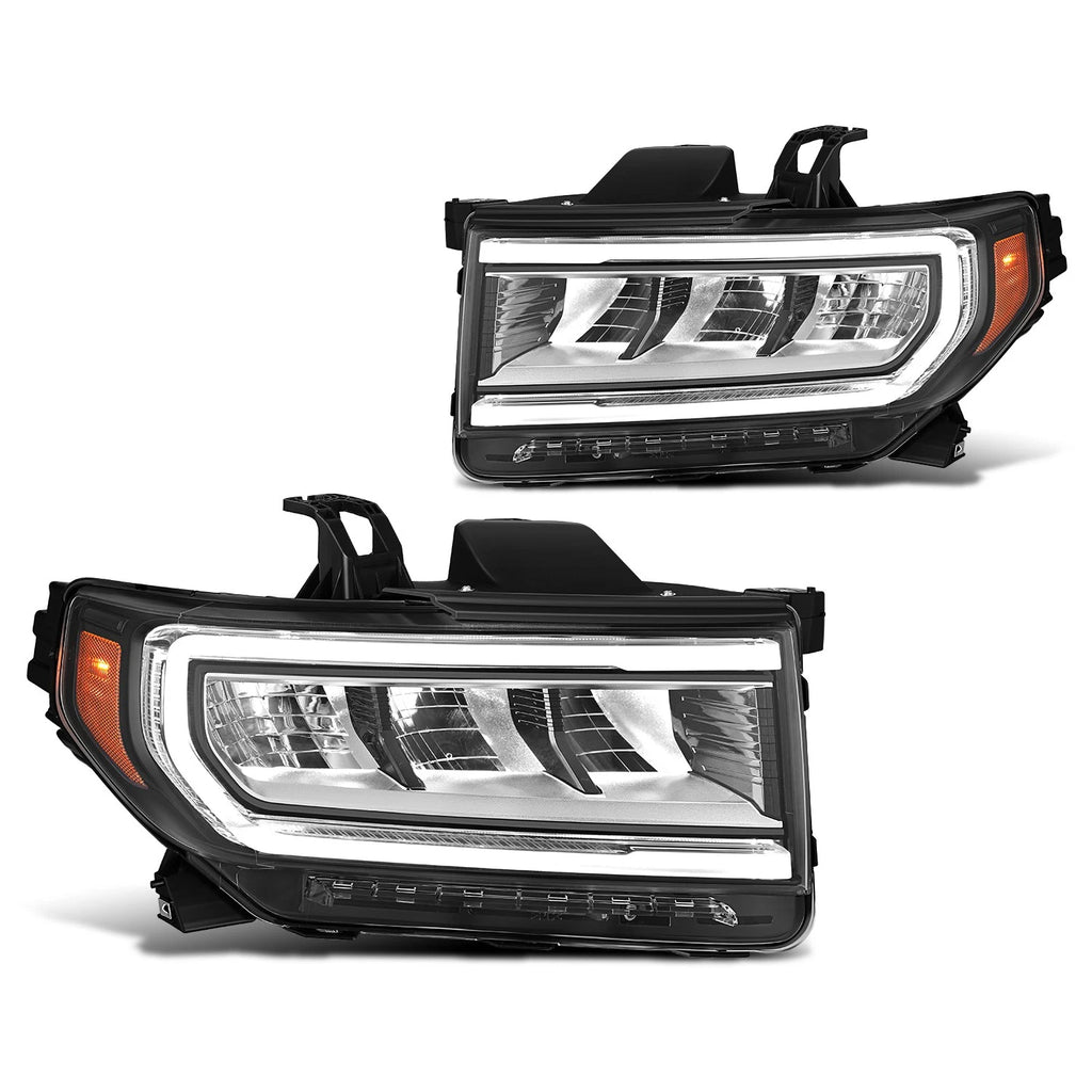 Passenger Side Headlight for GMC Acadia (2020–2023) Black Housing Amber