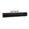 Sun Strip Visor for Car Van Windshield (140x20cm) Matte Black Vinyl
