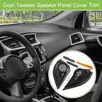 Pair A Pillar Door Tweeter Speaker Cover Trim for Honda Vezel HR-V (2014)