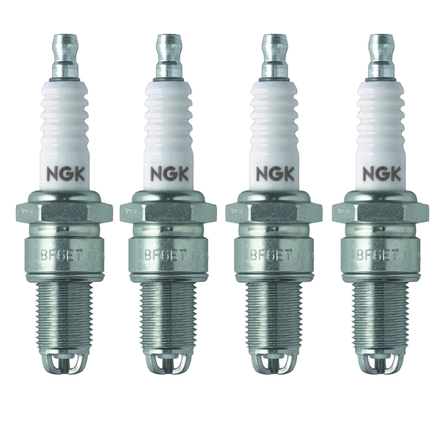 Set of 4 NGK 1263 Standard Spark Plugs for Volkswagen Jetta 4000 (1980–1989)