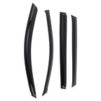 Set of 4 Window Visor Rain Guards for Toyota RAV4 (2006–2012) Black Tinted