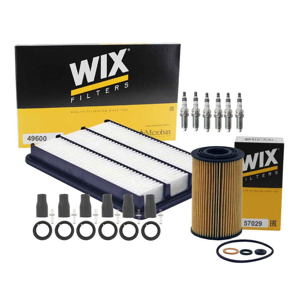 Tune Up Kit with NGK 6 Spark Plugs & Coil Boots for Kia Borrego (2009–2011)