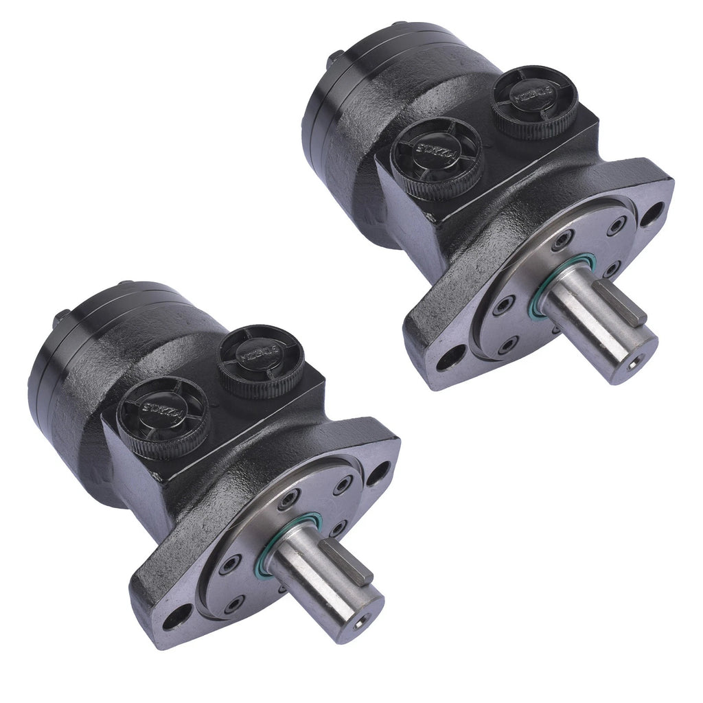 Set of 2 Hydraulic Motors for Char-Lynn H Series (Fits 3.5 IN3/R)