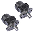 Set of 2 Hydraulic Motors for Char-Lynn H Series (Fits 3.5 IN3/R)