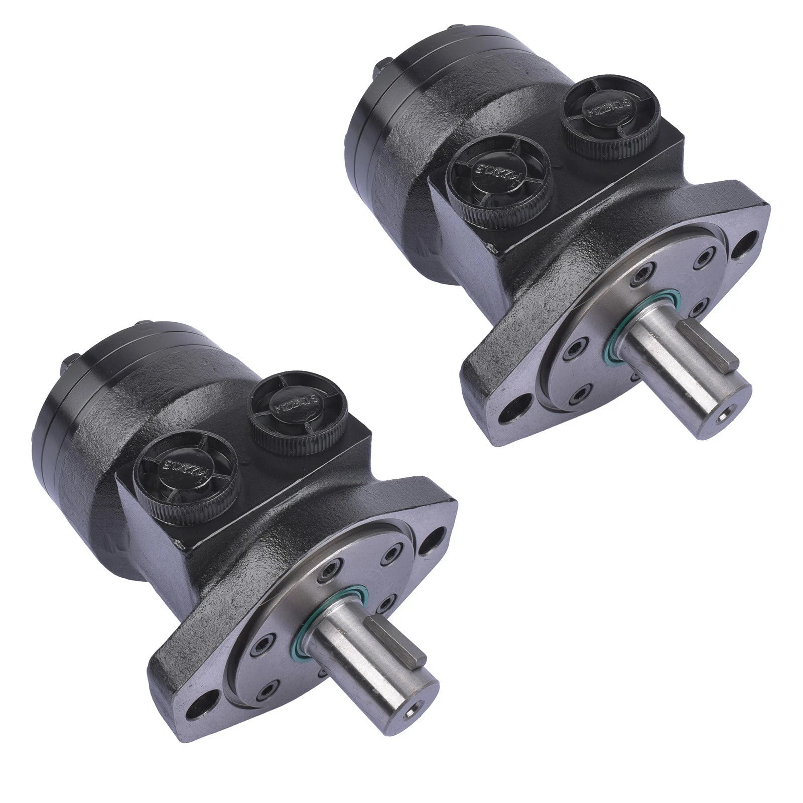 Set of 2 Hydraulic Motors for Char-Lynn H Series (Fits 3.5 IN3/R)
