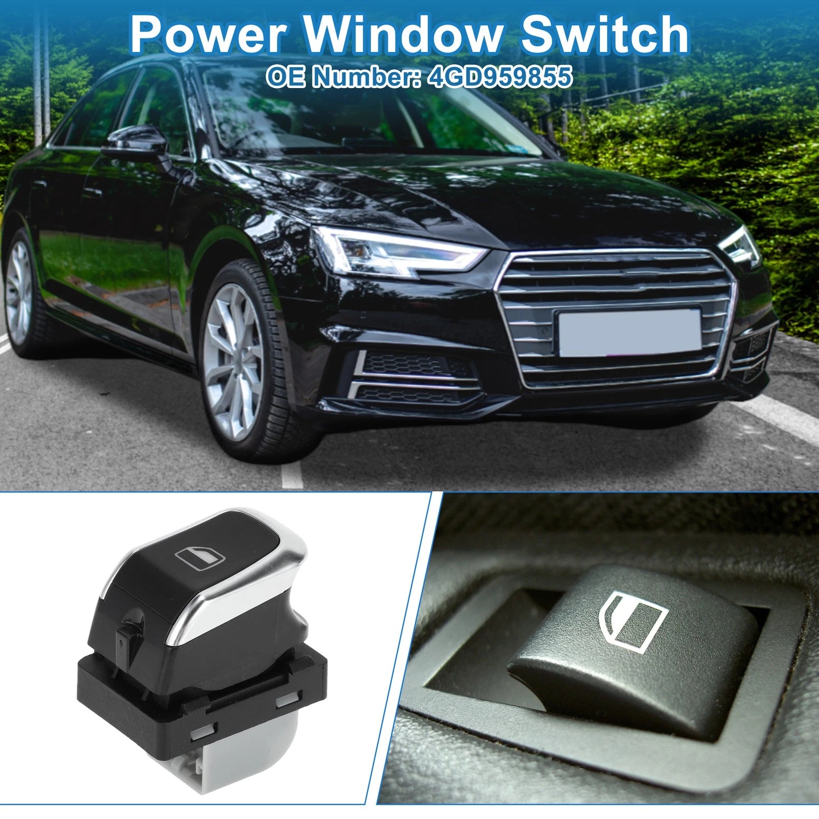 Power Window Switch for Audi A4 A5 S4 (No. 4GD959855)