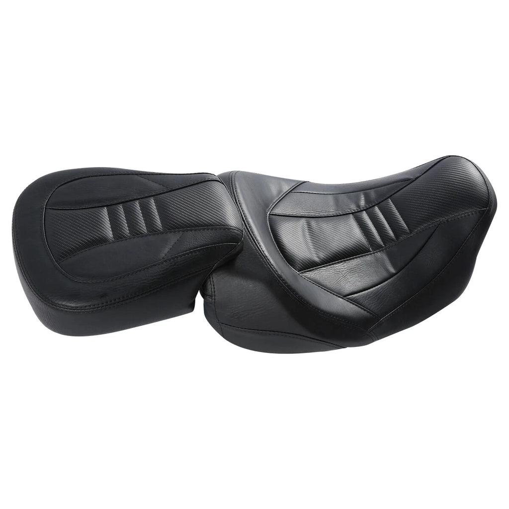 Black Driver Passenger Seat for Harley Road King Special (2009–2023)