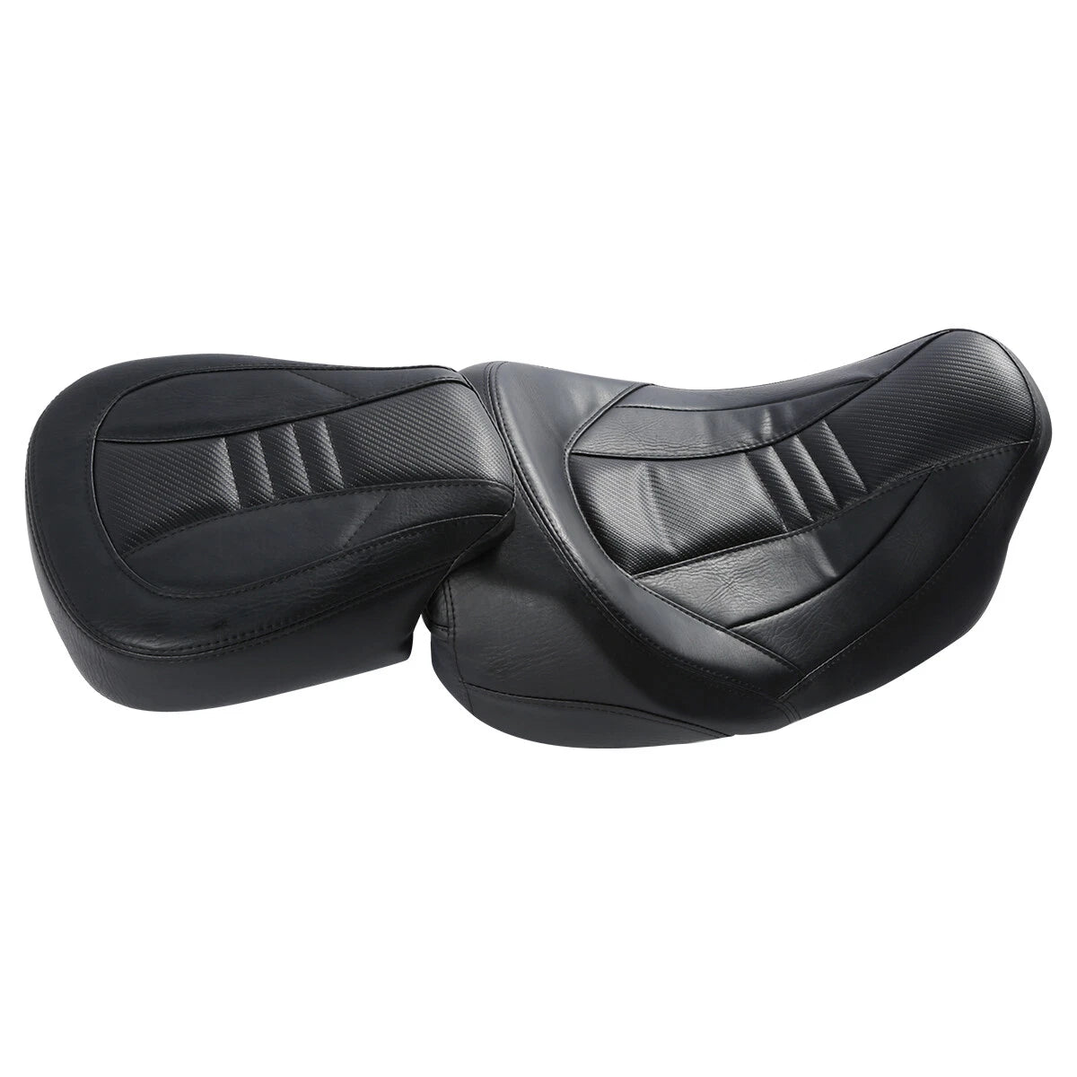 Black Driver Passenger Seat for Harley Road King Special (2009–2023)