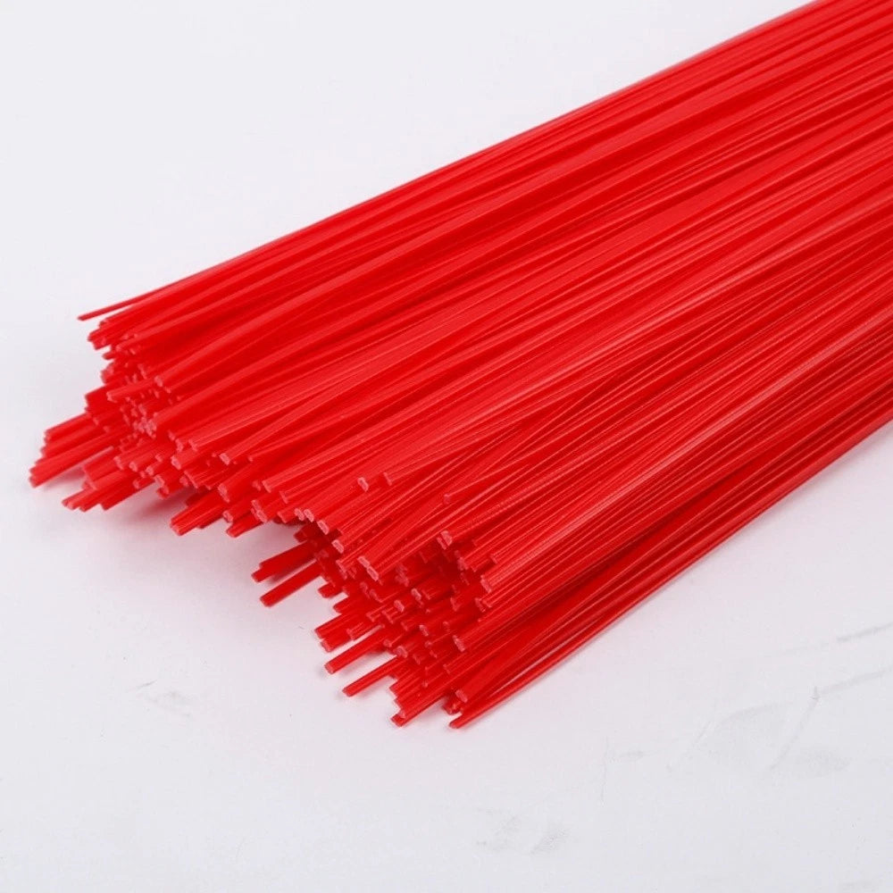 Set of 20 Plastic Welding Rods for Bumper Repair (PP, Multi Color)