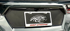 Rear License Plate Frame Brushed Carbon Fiber for 2020–2021 Corvette C8