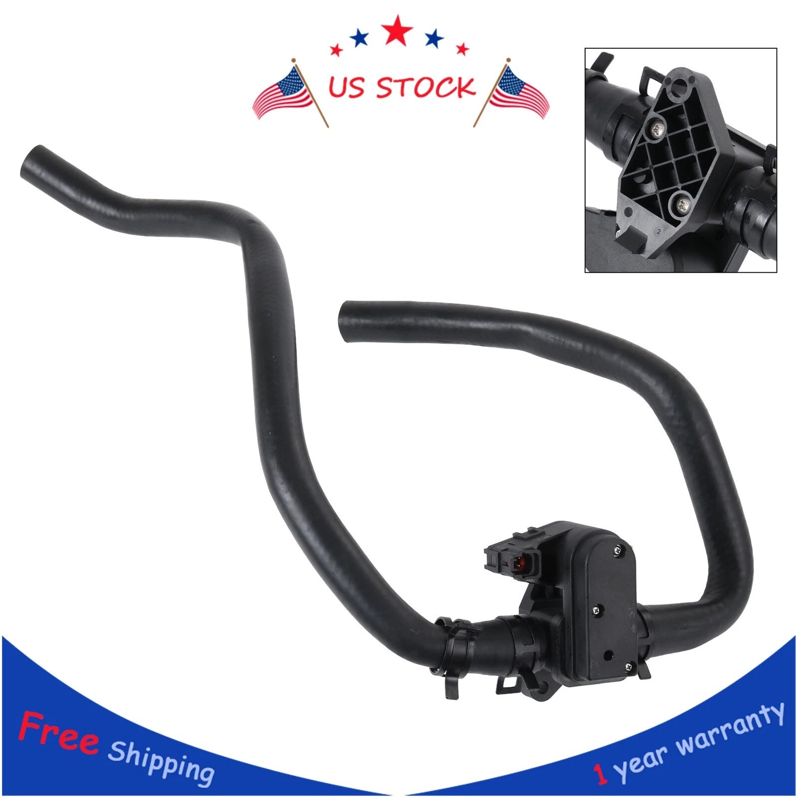 Heater Inlet Hose Control Valve for Nissan Titan (2004–2015)
