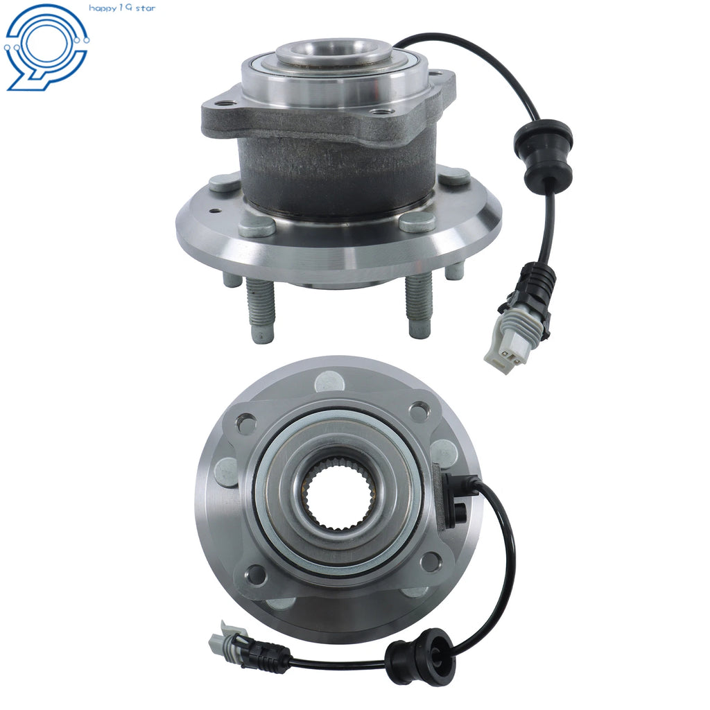 2X Rear Wheel Bearing Hub Assembly for Saturn Vue, Chevy Equinox, Pontiac Torrent (2002–2009)