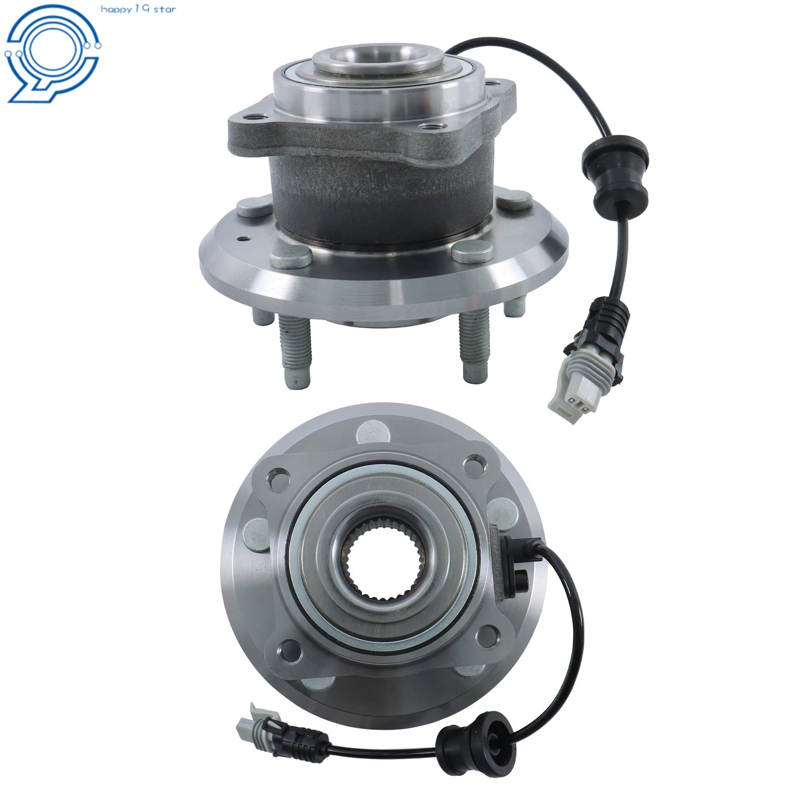 2X Rear Wheel Bearing Hub Assembly for Saturn Vue, Chevy Equinox, Pontiac Torrent (2002–2009)