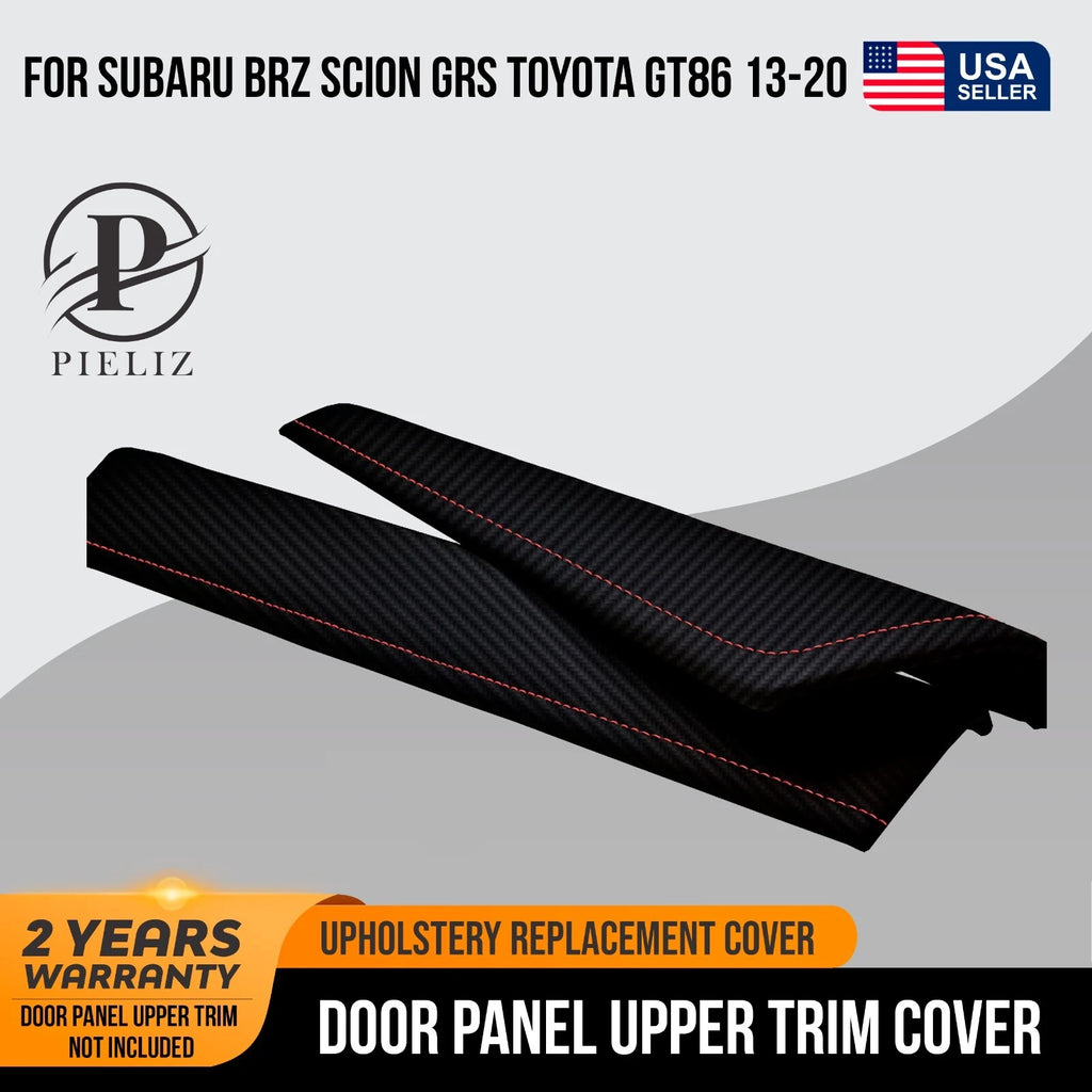 Upper Door Panel Trim Carbon for Subaru BRZ Scion GRS Toyota (2013–2020)