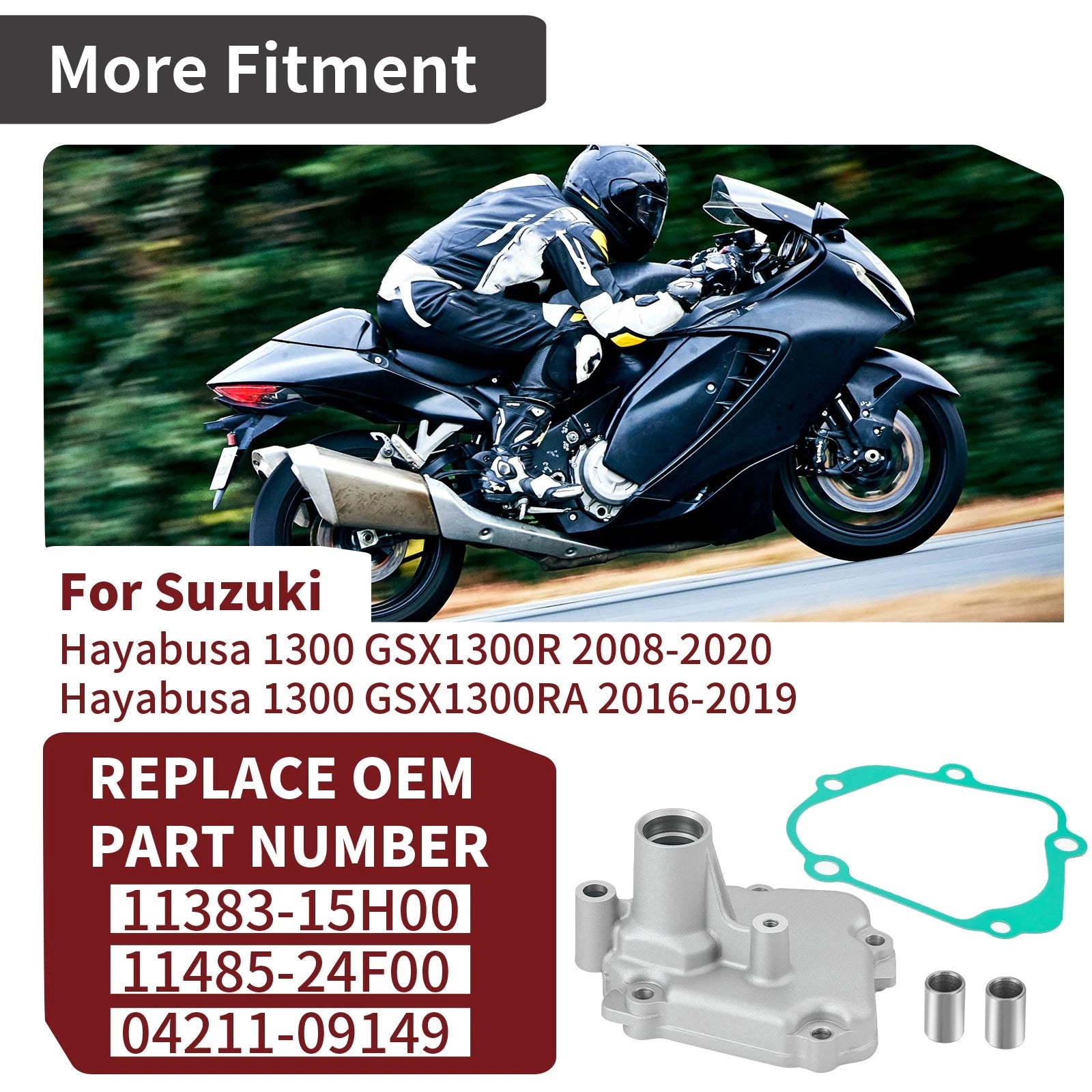 Gear Shifter Cover for Suzuki Hayabusa GSX1300R (2008-2020)