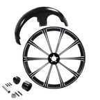 26" Front Wheel Rim Hub for Harley Street Glide (2008–Present)