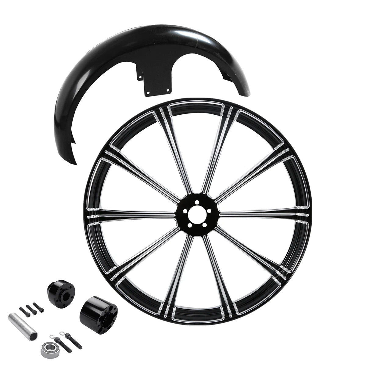 26" Front Wheel Rim Hub for Harley Street Glide (2008–Present)