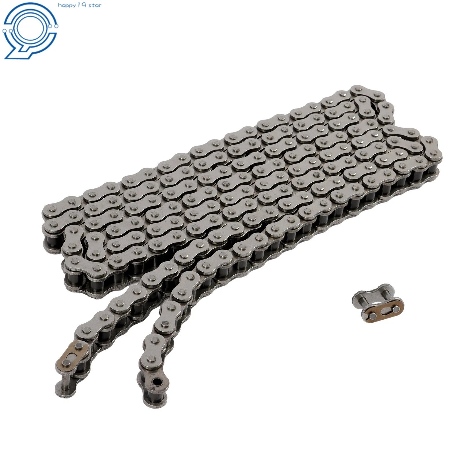 Heavy Duty Roller Chain #60H for Various Applications (10 Feet, 2 Links)