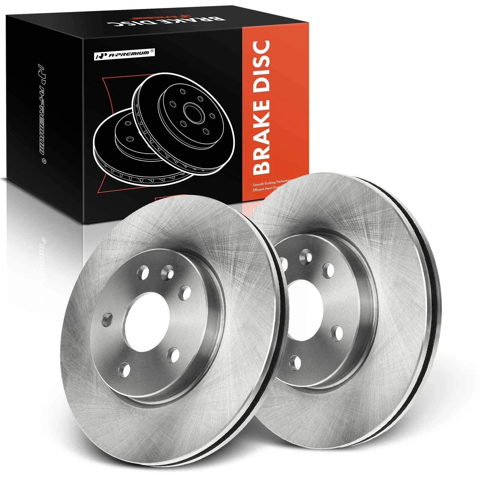 Front Disc Brake Rotors for Chevrolet Cruze (2011â2019) Sonic (2012â2020) Volt (2011â2019)