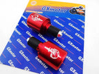 CNC Billet Alloy Bar End Handlebar Ends Weight Slider Set 22mm for GXMOTOR (N/A)