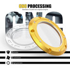 Transparent Clear Derby Engine Clutch Cover 25700388 for Harley Touring/Trike