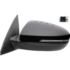 Power Mirror Replacement Driver Side Heated Glass for Toyota (2014–2016)