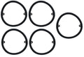Set of 5 Engine Oil Cooler Seals 59X5 mm for Audi A3 80 90 VW Beetle GTI